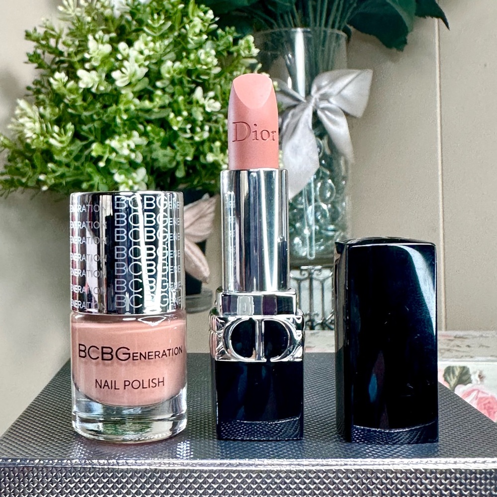 DIOR LIPSTICK UNBOXED with FREE BCBG NAIL POLISH